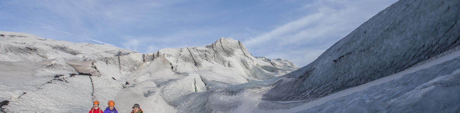 Gletsjervandring med isklatring