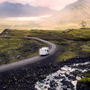 Roadtrip med autocamper på Island