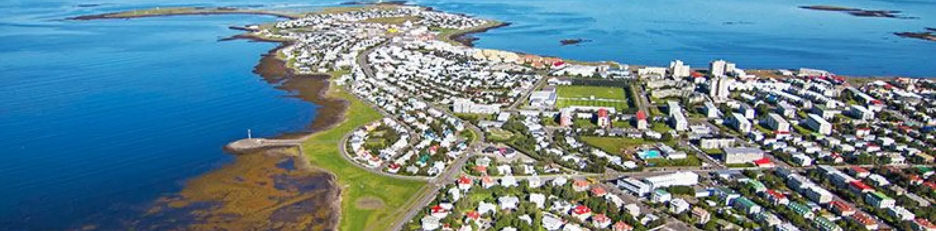 Helikoptertur over Reykjavik inkl. bergtop (eftermiddag/30-45 min) (M04)