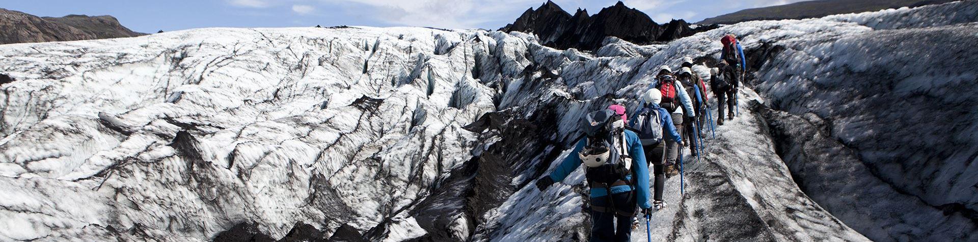 Gletsjervandring med isklatring