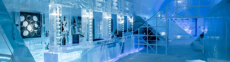 Icehotel bar