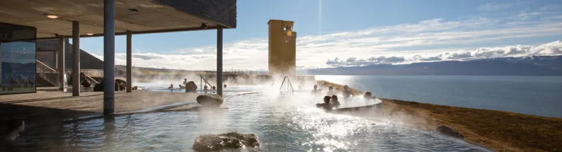 Geosea Spa med udsigt over havet.
