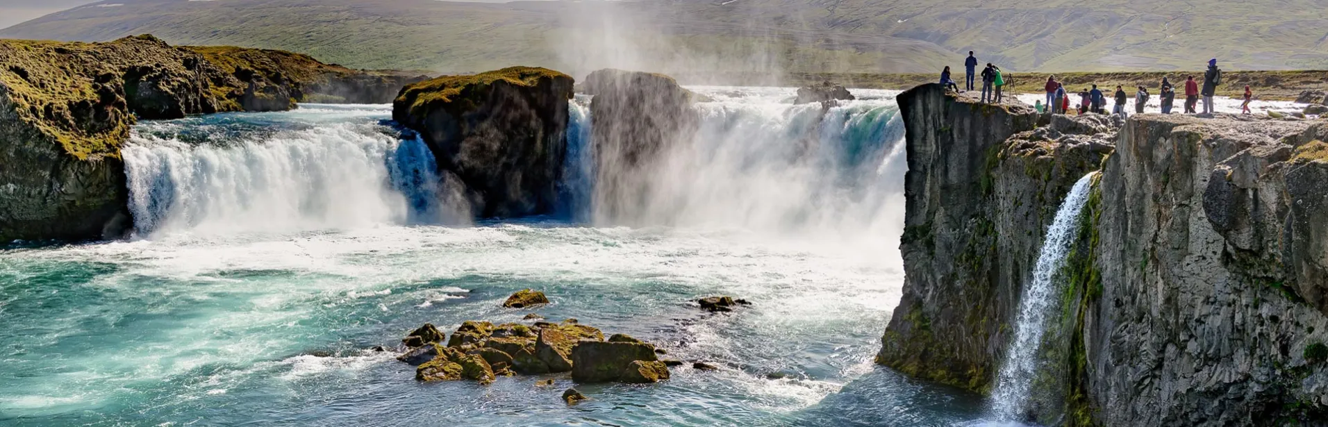 Godafoss vandfald, fotograferet af Kim Henneberg.